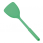 Preview: Küchenhelfer Pfannenschaufel aus Silikon 33 cm mintgrün