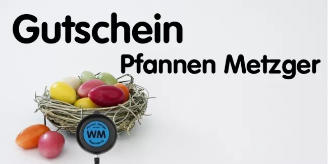 Gutschein im Wert von 10,- € Ostern