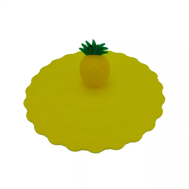 Silikondeckel Motiv Ananas 10 cm