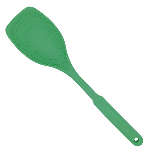 Küchenhelfer Multilöffel aus Silikon 30 cm mintgrün