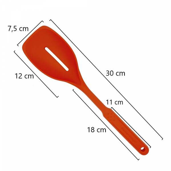 Küchenhelfer Multilöffel Schlitz aus Silikon 30 cm